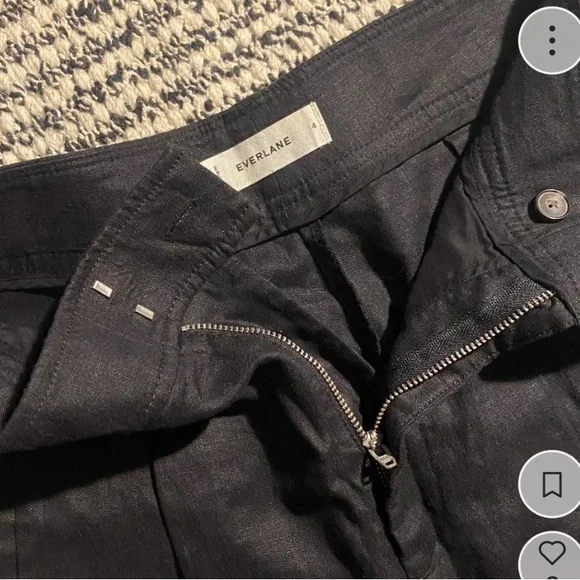 Everlane The Linen Way High Drape Pants - Picture 2 of 2